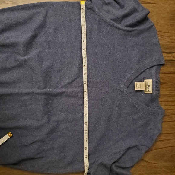 L.L Bean cotton cashmere blend sweater - Picture 4 of 6